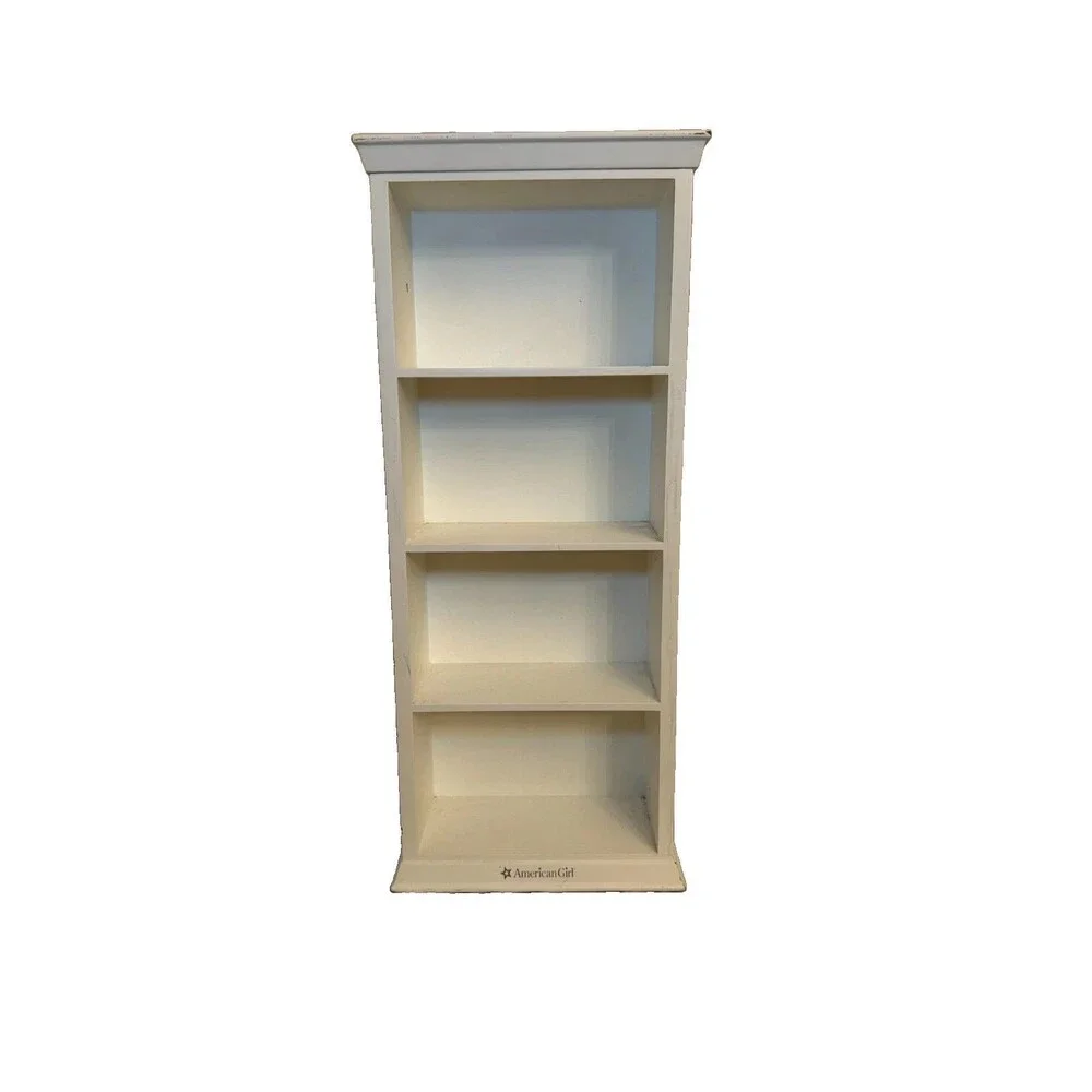 American Girl Doll Wall Display Shelves Wood Furniture Accessories Set 18